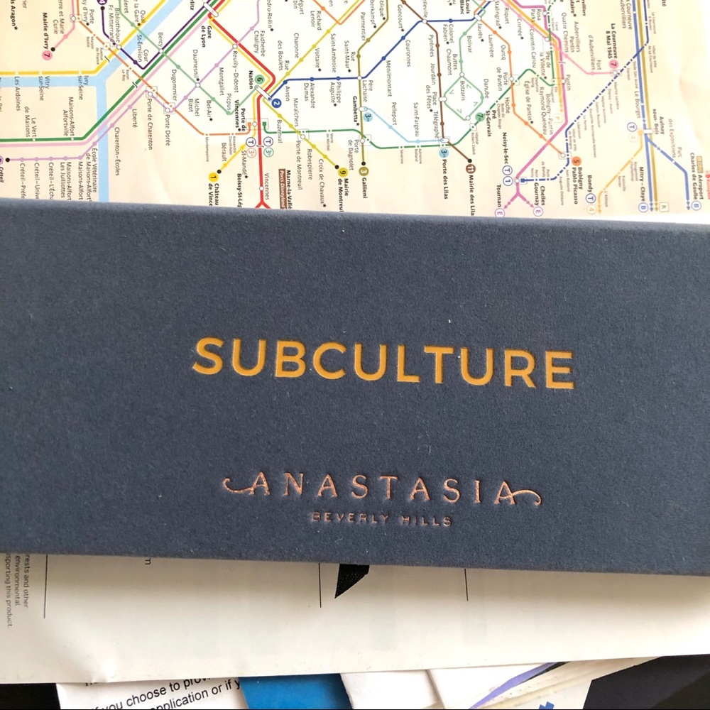 Anastasia Beverly Hills Subculture Shadow Palette